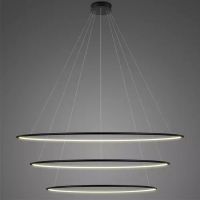 Altavola Design Ledowe Okręgi lampa wisząca 139W LED czarny LA075/P_150_in_3k_black