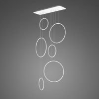 Altavola Design Ledowe Okręgi lampa wisząca 130W biała LA076/P_90_in_3k_white_dimm