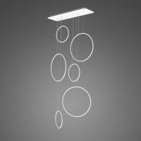 Altavola Design Ledowe Okręgi lampa wisząca 130W LED biały LA076/P_90_in_4k_white