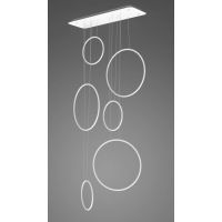 Altavola Design Ledowe Okręgi lampa wisząca 130W LED biały LA076/P_90_in_4k_white_dimm