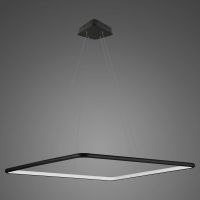 Altavola Design Ledowe Kwadraty lampa wisząca 1x38W czarny LA079/P_80_in_3k_black_dimm