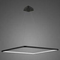 Altavola Design Ledowe Kwadraty lampa wisząca 1x38W czarny LA079/P_80_in_4k_black_dimm