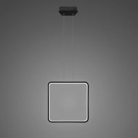 Altavola Design Ledowe Kwadraty lampa wisząca 1x19W czarny LA079/X_40_in_3k_black_dimm