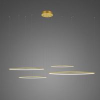 Altavola Design Ledowe Okręgi No. 4 lampa wisząca 106 W złota LA084/CO4_100_in_4k_gold_Dali