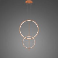 Altavola Design Linea lampa wisząca 3x51 W miedź LA087/2P_60_40_100_3k_copper