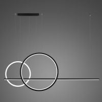 Altavola Design Linea lampa wisząca 57W czarny/biały LA087/P2X_60_40_150_3k_black_white