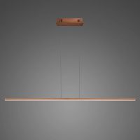 Altavola Design Linea lampa wisząca 1x15 W miedź LA089/P_120_3k_copper