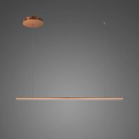Altavola Design Linea lampa wisząca 1x12 W miedź LA089/P2_100_3k_copper