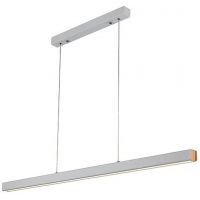 Altavola Design Linear lampa wisząca 1x44W biały/drewno LA089/PR_120_4k_white