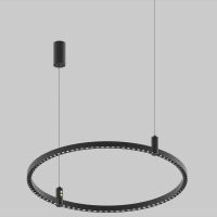 Altavola Design Diamante lampa wisząca 1x48W czarna LA118/CO1_80_black