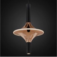 Altavola Design Spinoza lampa wisząca 1x12 W przezroczysta-złota LA120/P