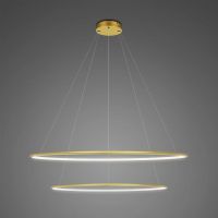 Altavola Design Ledowe Okręgi No. 2 lampa wisząca 53 W złota LA074/P_80_in_4k_gold_Dali