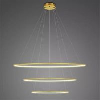 Altavola Design Ledowe Okręgi No. 3 lampa wisząca 99W złota LA075/P_80_in_4k_gold