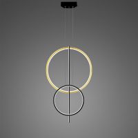 Altavola Design Linea No. 5 lampa wisząca 51 W czarna/złota LA087/2P_60_40_100_3k_black_gold