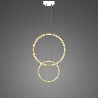 Altavola Design Linea No. 5 lampa wisząca 51 W złota/biała LA087/2P_60_40_100_3k_gold_white