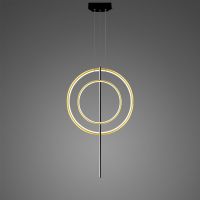 Altavola Design Linea No. 5 lampa wisząca 51 W złota/czarna LA087/2P_60_40_100_3k_gold_black