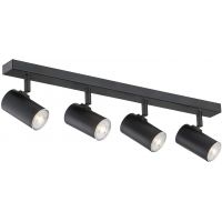 Argon Otto lampa podsufitowa 4x5W czarny struktura 1845