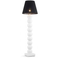 Argon Fudżi lampa stojąca 1x15W czarny/biały 3658