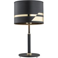 Argon Metis lampa stołowa 1x15W czarny/złoty 4289