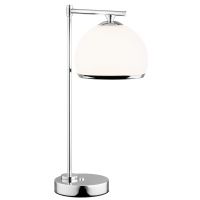 Argon Marbella Plus lampa stołowa 1x15W opal mat/chrom 8121