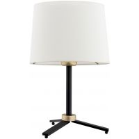 Argon Cavalino lampa stołowa 1x15W biały/czarny 8319