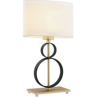 Argon Perseo lampa stołowa 1x15W biały/czarny/złoty 8373