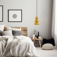 Argon Orlando lampa wisząca 1x5 W żółta 8826