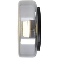 Argon Tampa kinkiet 1x12 W czarny-przydymiony 8833