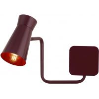 Argon Lord kinkiet 1x7 W bordowy 8881