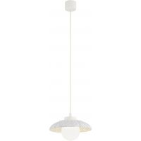 Argon Boll lampa wisząca 1x6 W biała-opal-granatowa 8947