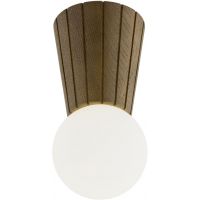 Argon Volante lampa podsufitowa 1x6 W drewno-opal 8974