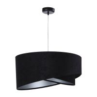 BPS Koncept Galaxy lampa wisząca 1x60 W czarna-srebrna 060-008