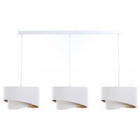 BPS Koncept Galaxy lampa wisząca 3x60 W biała-złota 060-L3-062