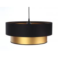 BPS Koncept Duo ellegant Melania lampa wisząca 1x60W czarny/złoty 061-044-60
