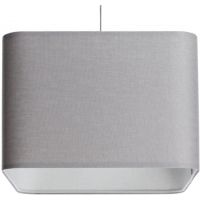 BPS Koncept Kwadro len light lampa wisząca 1x60 W szary/popielaty KW-009-40W20