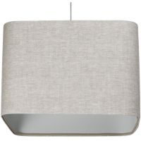 BPS Koncept Kwadro len light lampa wisząca 1x60 W szara-beżowa KW-010-40W20