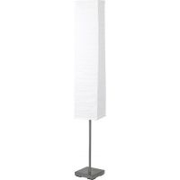 Brilliant Nevra lampa stojąca 2x40W biała/tytan 92603/75