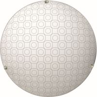 Candellux Sesi plafon 1x10W LED biały/chrom 13-55194