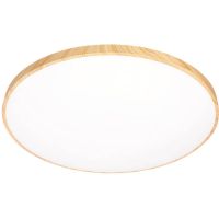 Candellux Tens plafon 1x48 W biały-drewno 16-33949