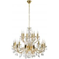 Candellux Maria Teresa lampa wisząca 18x40W złoty 30-94615