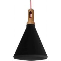 Candellux Robinson lampa wisząca 1x60W czarna 31-10421