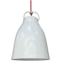 Candellux Pensilvania lampa wisząca 1x60W biała 31-20253