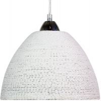 Candellux Braid lampa wisząca 1x60W biała 31-32751