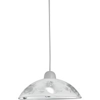 Candellux Beris lampa wisząca 1x60W biała 31-49929