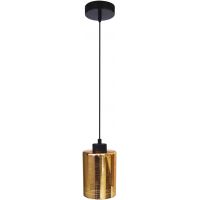 Candellux Cox lampa wisząca 1x60W czarny/złoty 31-59345