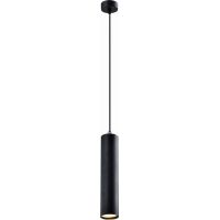 Outlet - Candellux Tubo lampa wisząca 1x25W czarna 31-78544