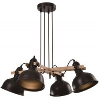 Candellux Reno lampa wisząca 4x40W czarna 34-78155