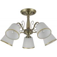 Candellux Losanna lampa podsufitowa 5x40 W biała 35-26583