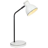 Candellux Zumba lampa biurkowa 1x40W biały/czarny 41-72078