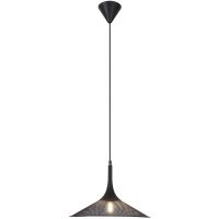 Ledea Kiruna M lampa wisząca 1x40W czarna 50101204